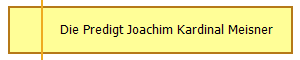 Die Predigt Joachim Kardinal Meisner