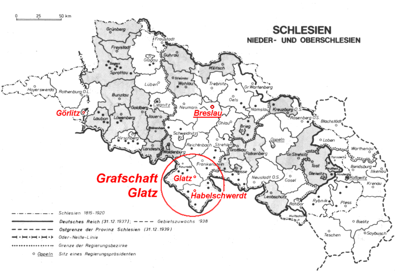 Die Grafschaft Glatz - Heimatwerk Grafschaft Glatz, ehem. Glatzer Visitatur