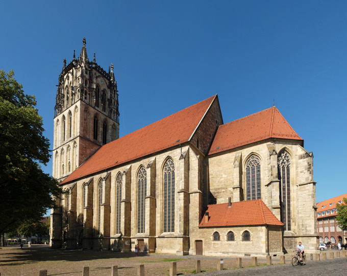 Überwasser-Kirche in Münster, gemeinfrei auf Wikimedia