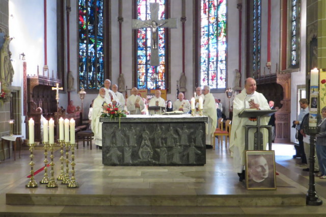 69. Glatzer Wallfahrt in Telgte 2015: Begrüßung zum Festgottesdienst