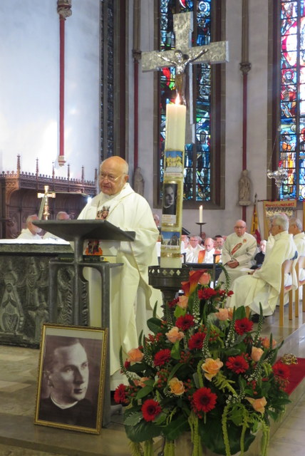 69. Glatzer Wallfahrt in Telgte 2015: Großdechant Prälat Franz Jung