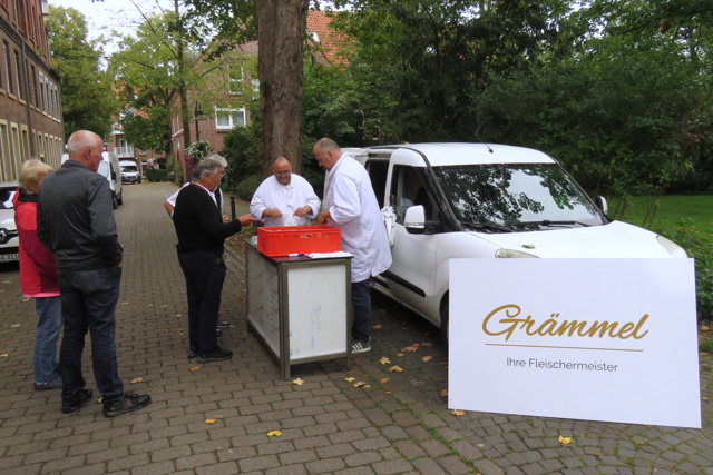 Schlesische Würstchen von Fleischermeister Grämmel gehören zur Glatzer Wallfahrt.